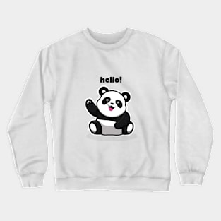 Hello World: Embrace the Greetings! Crewneck Sweatshirt